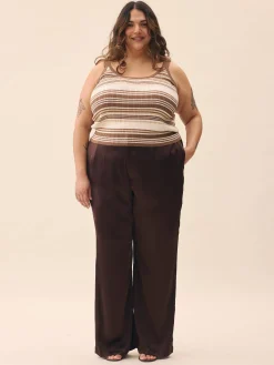 Satin Viscose Pants
