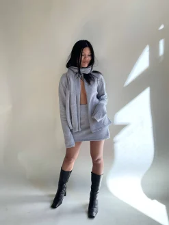 Scarf Grey Melange