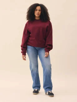 Staple Sweatshirt Burgundy