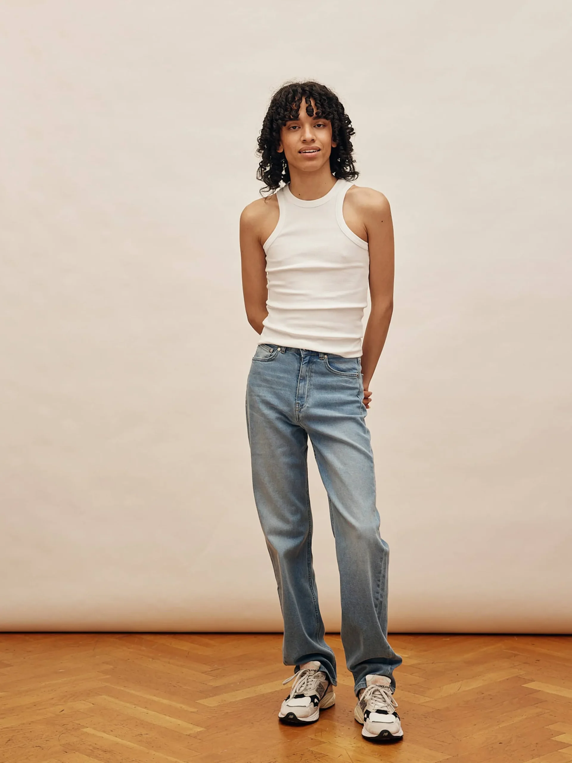 Straight Jeans Mid Blue