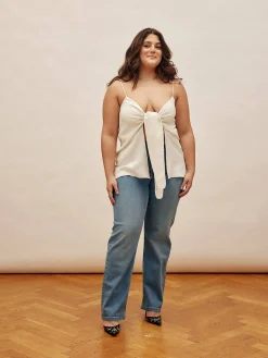 Straight Jeans Mid Blue