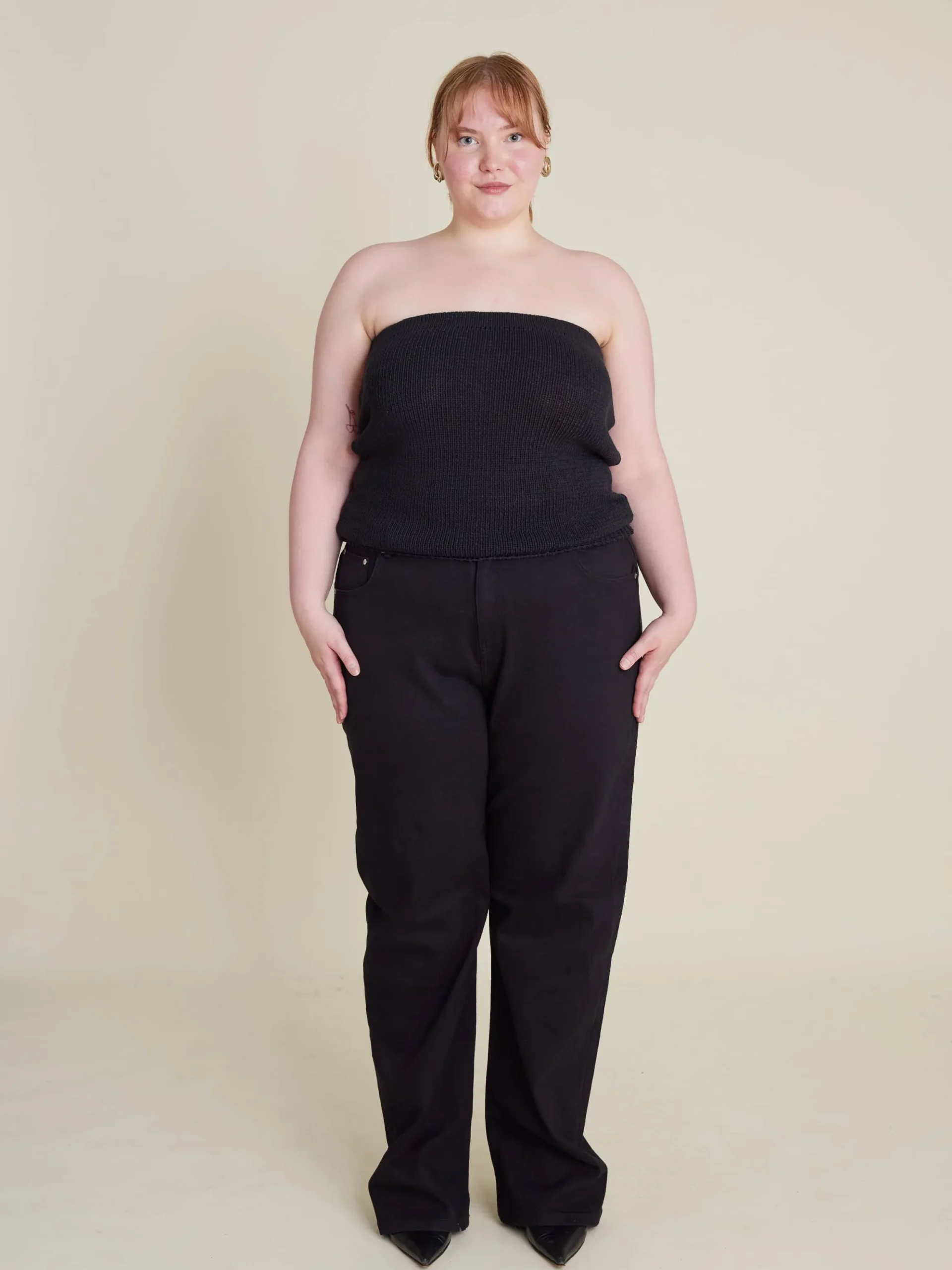 Straight Jeans Midnight Black