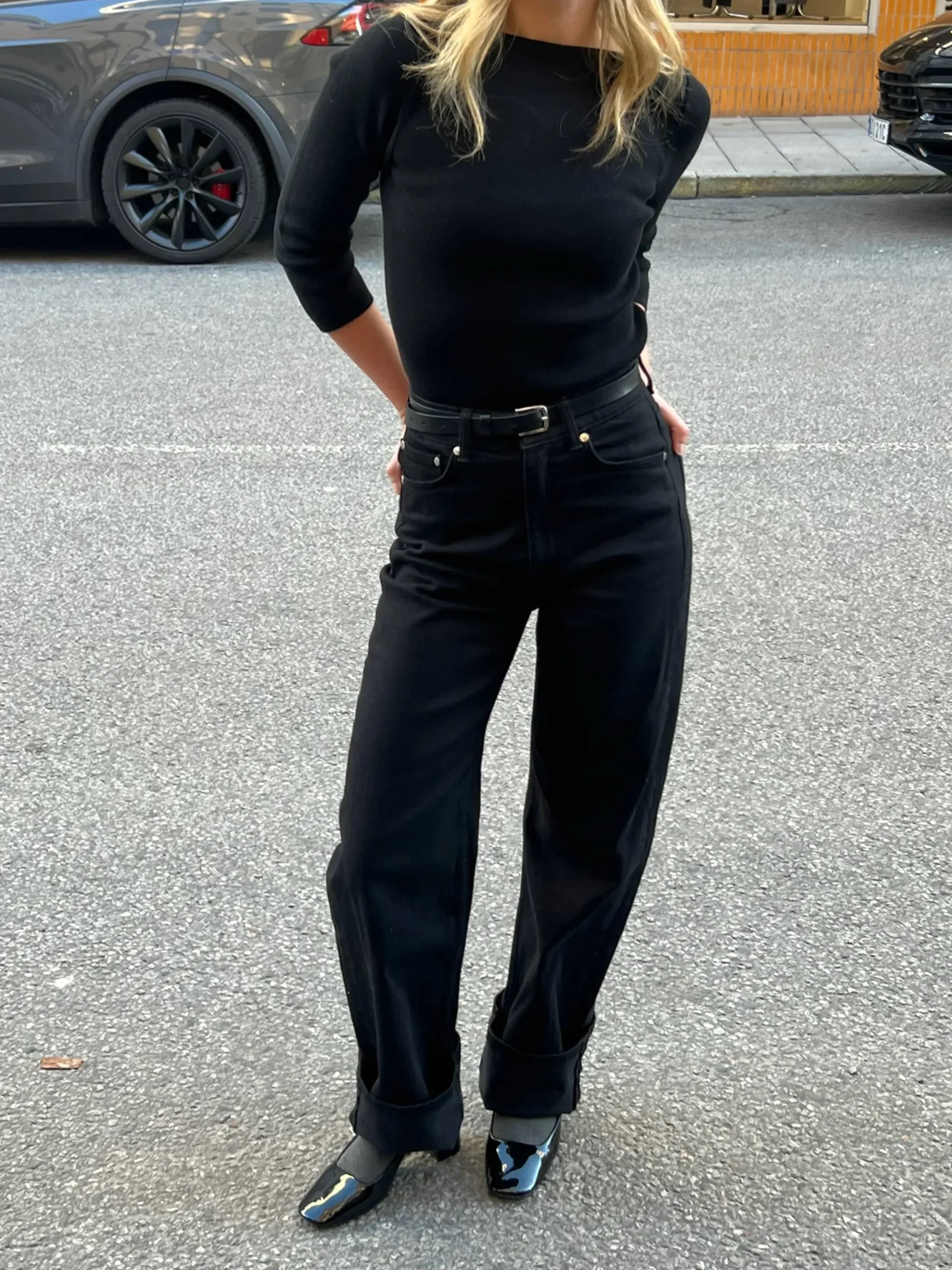 Straight Jeans Midnight Black - Tall