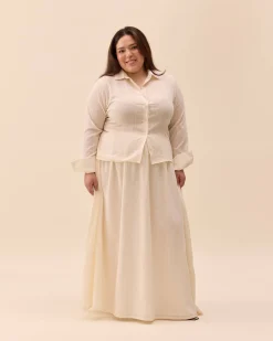 Summer Skirt White