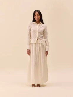 Summer Skirt White