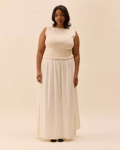 Summer Skirt White