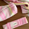 Terry Headband Gelato Stripe
