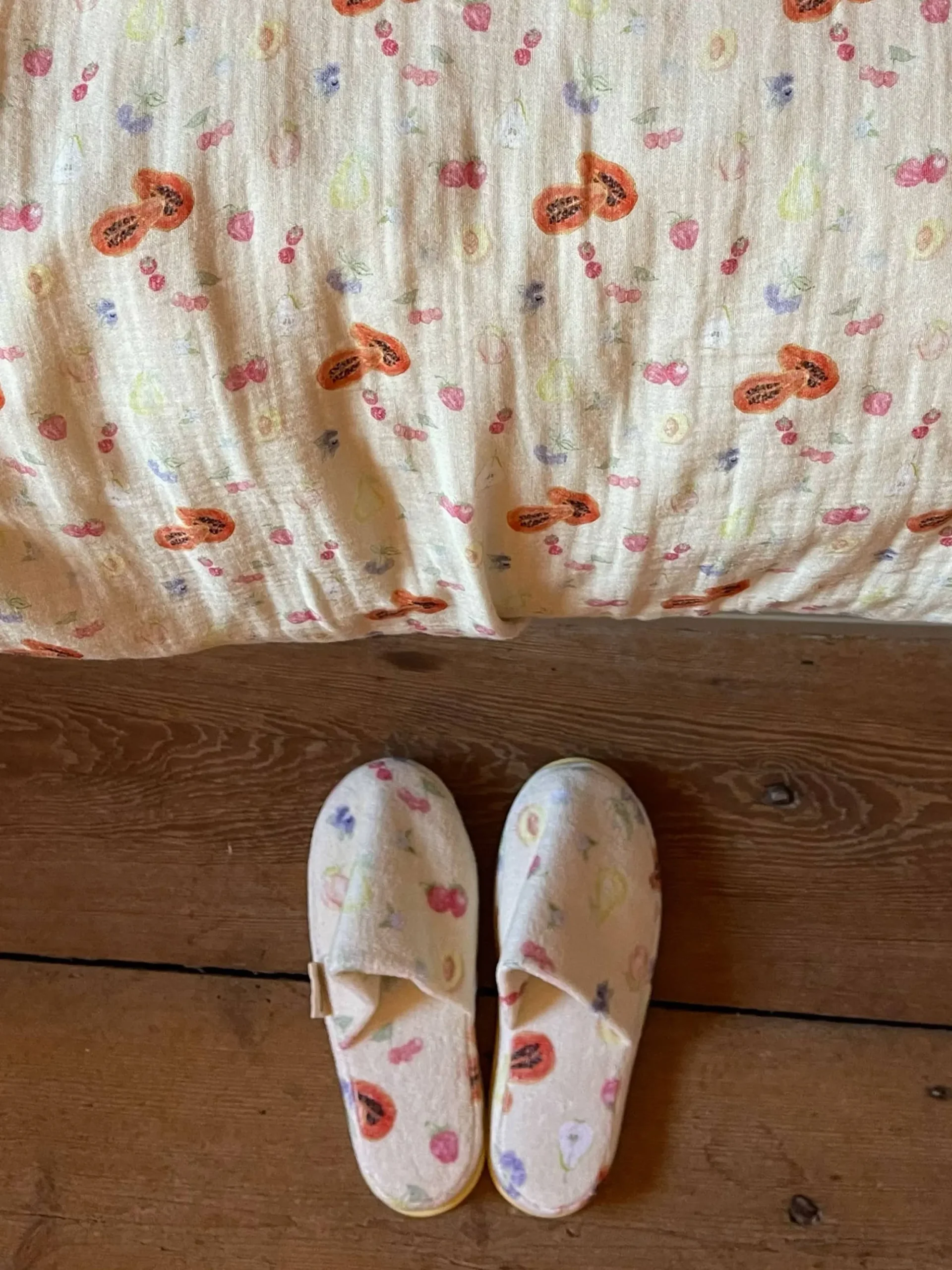 Terry Slippers Fruit