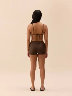 Triangle Bikini Top Cocoa