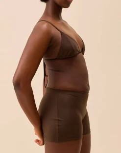 Triangle Bikini Top Cocoa