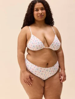 Triangle Bikini Top Summer Berries