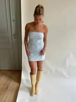 Tube Dress Baby Blue