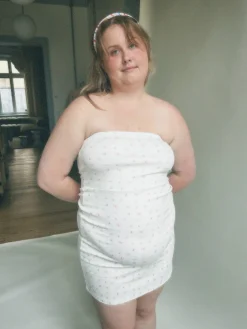 Tube Dress Butterfly