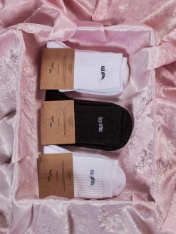 Tube Socks Black/White