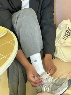 Tube Socks White/Black