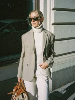 Turtleneck Top Cream