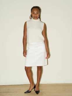 Turtleneck Top Cream