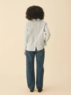 Unwind Shirt Blue Check
