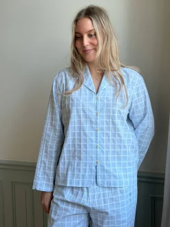 Unwind Shirt Blue Check
