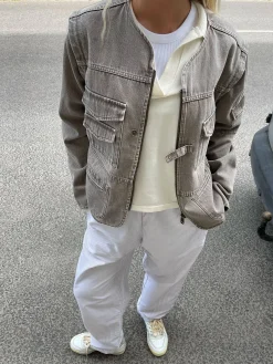 Utility Jacket Brown