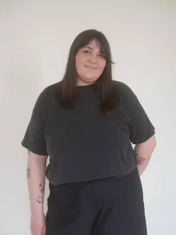 Washed T-shirt Washed Black