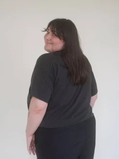 Washed T-shirt Washed Black